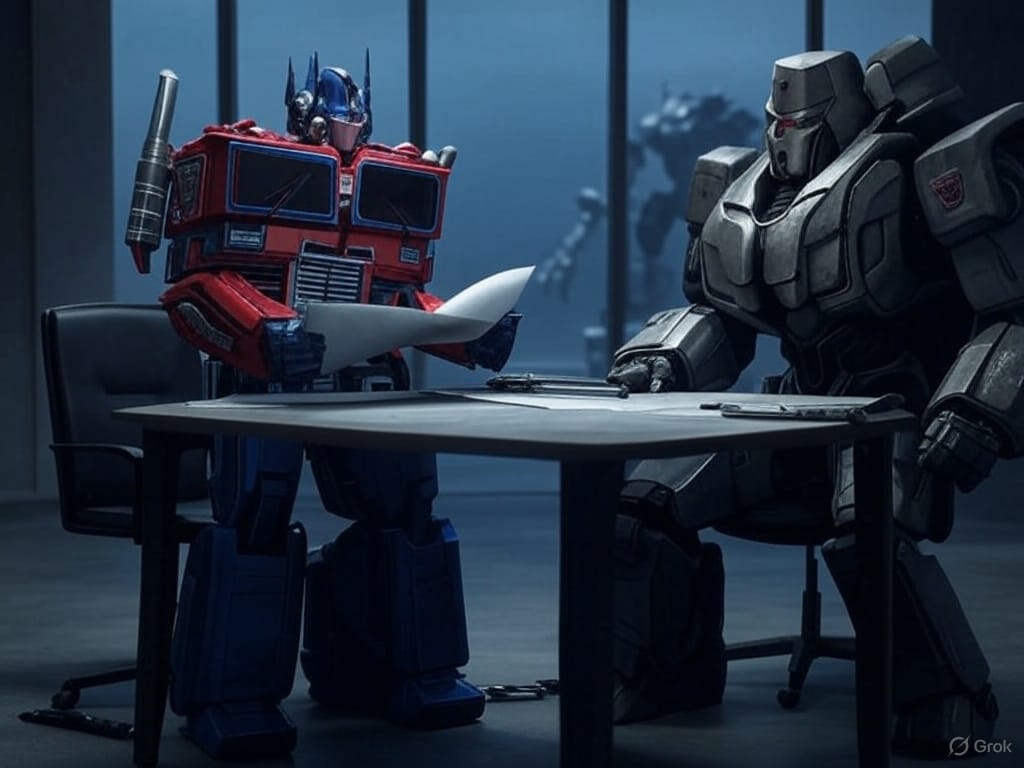 Transformers: Beyond Good and Evil—Power and Fear Drive Deals